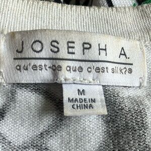 Joseph A. Gray and White Sweater